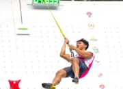 Kiromal Katibin Ukir Sejarah, Jadi Atlet Speed Climbing Nomor 1 Dunia