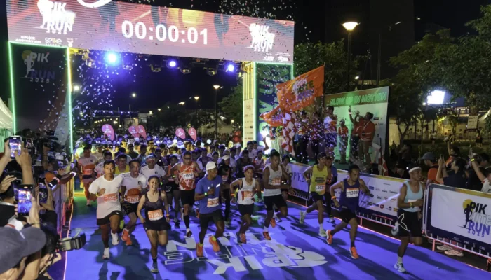 PIK Nite Run 2025, Lomba Lari Malam dengan Sensasi Spektakuler