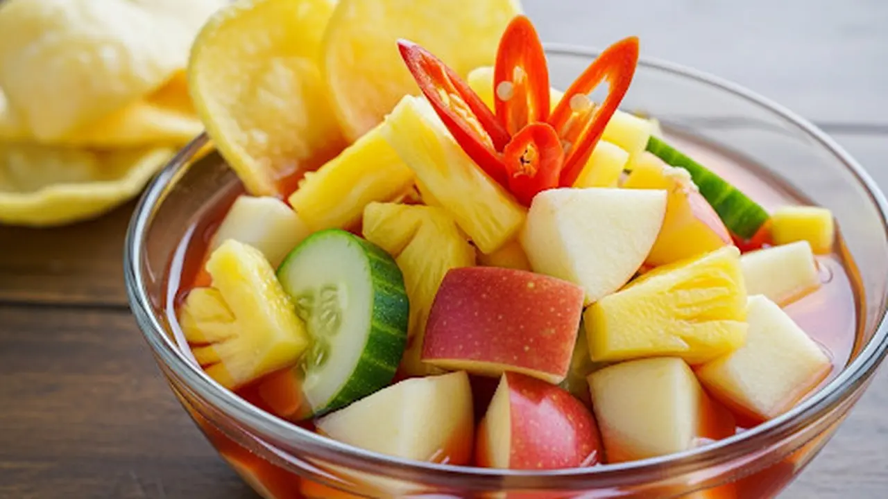 Resep Rahasia Asinan Buah, Kuliner Segar Nusantara yang Mendunia