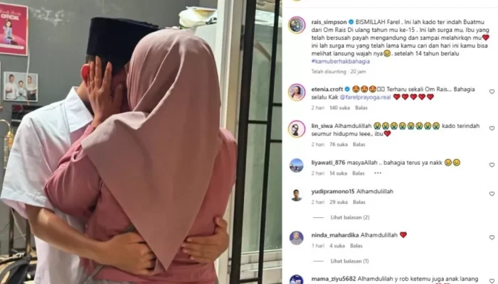 Terpisah 15 Tahun, Penyanyi Cilik Farel Prayoga Bertemu Ibu Kandung untuk Pertama Kalinya