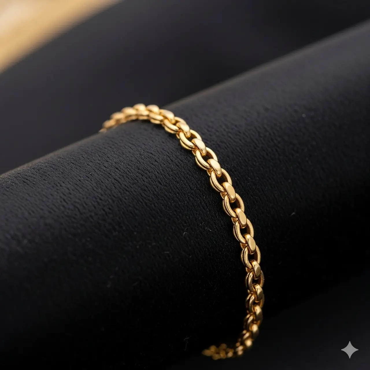 Gelang Emas Tipis 3 Gram (Image by Gemini AI)