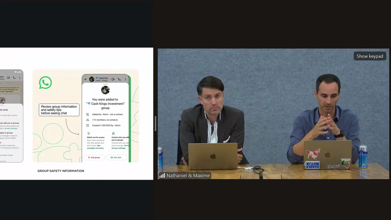Context Cards, alat anti penipuan whatsapp yang dapat menghindari penipuan.
