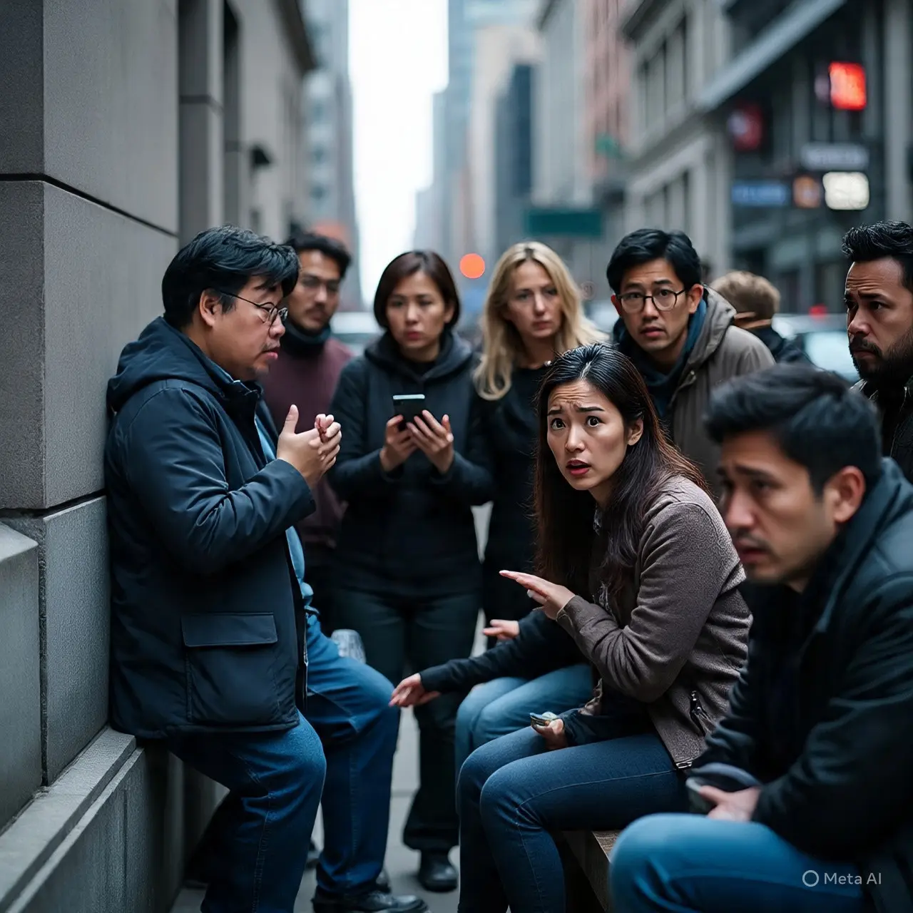 Ilustrasi Kecemasan Masyarakat terhadap Keamanan Data (Meta AI).