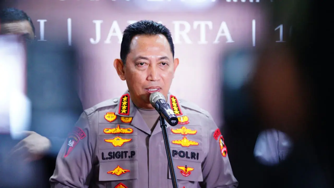 Kapolri Jenderal Listyo Sigit Prabowo.