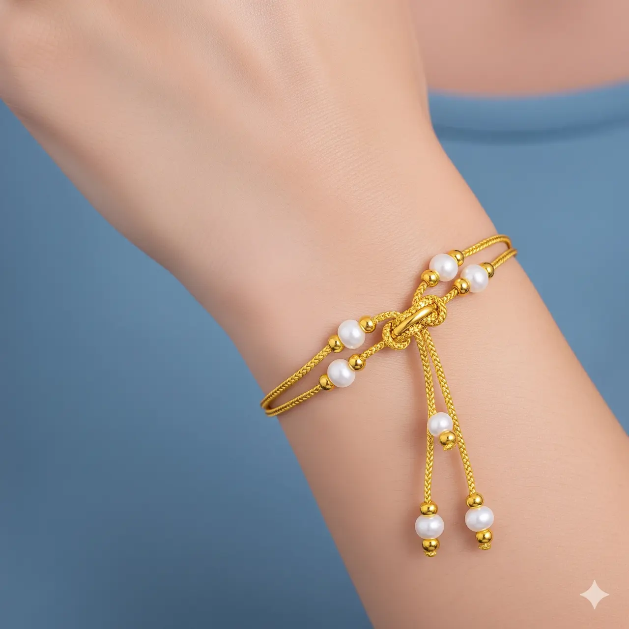 Model Gelang Serut Emas 24 Karat Elegan.