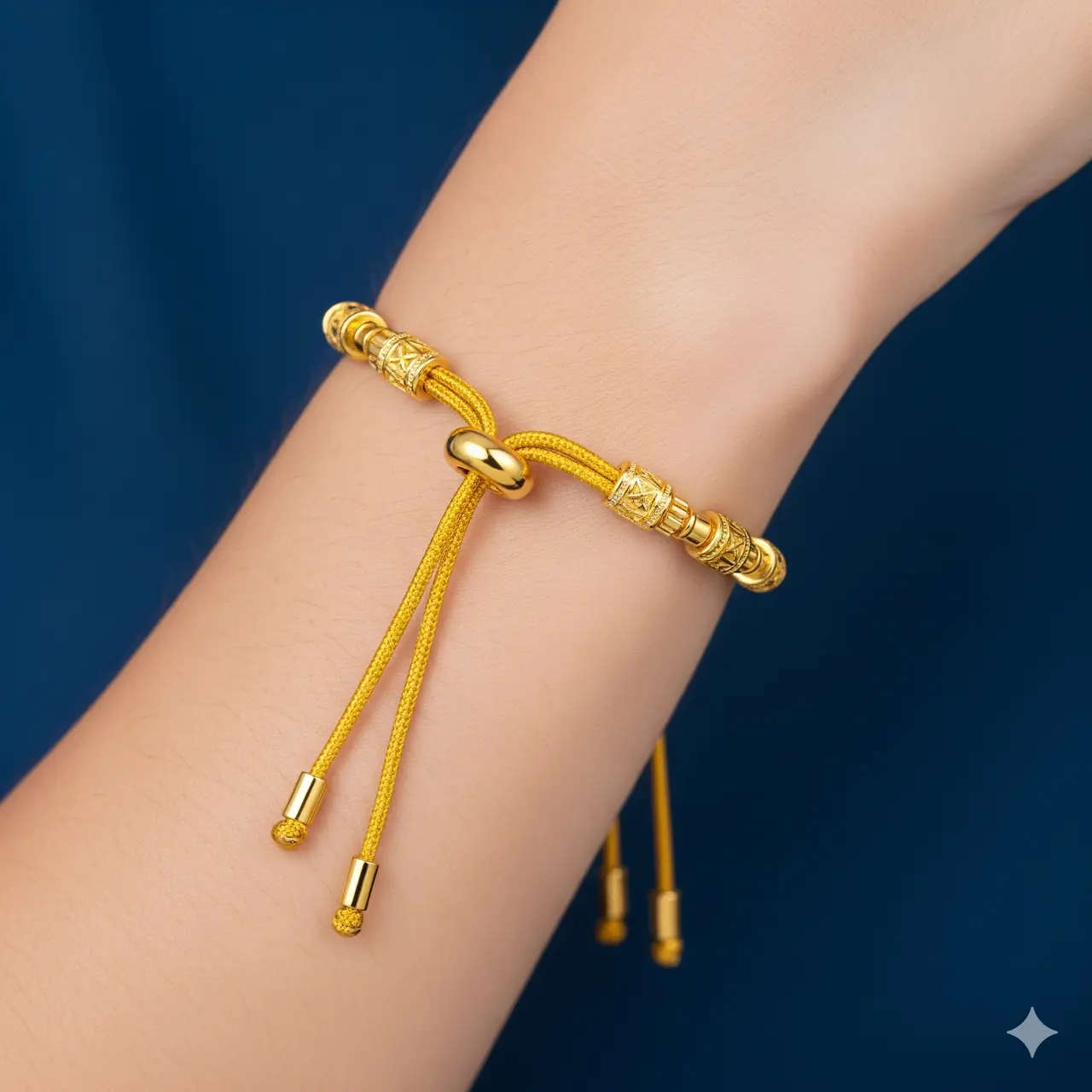 Model Gelang Serut Emas 24 Karat Elegan.