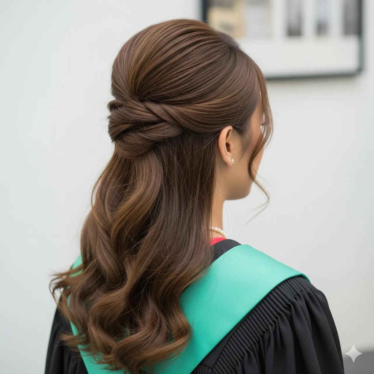 Ide Potongan Rambut Wanita Muda untuk Wisuda yang Elegan. Gemini