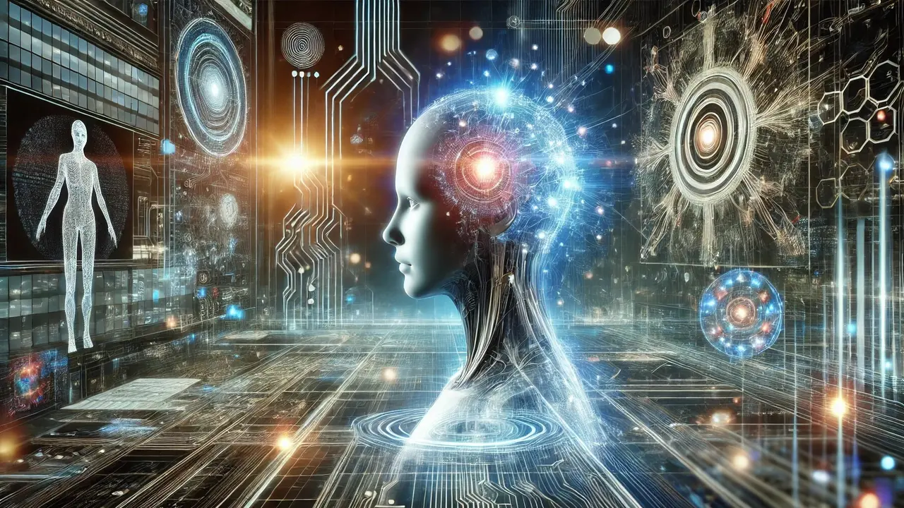 Ilustrasi artificial intelligence.