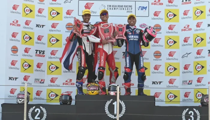Astra Honda Kuasai Podium di ARRC Mandalika 2025
