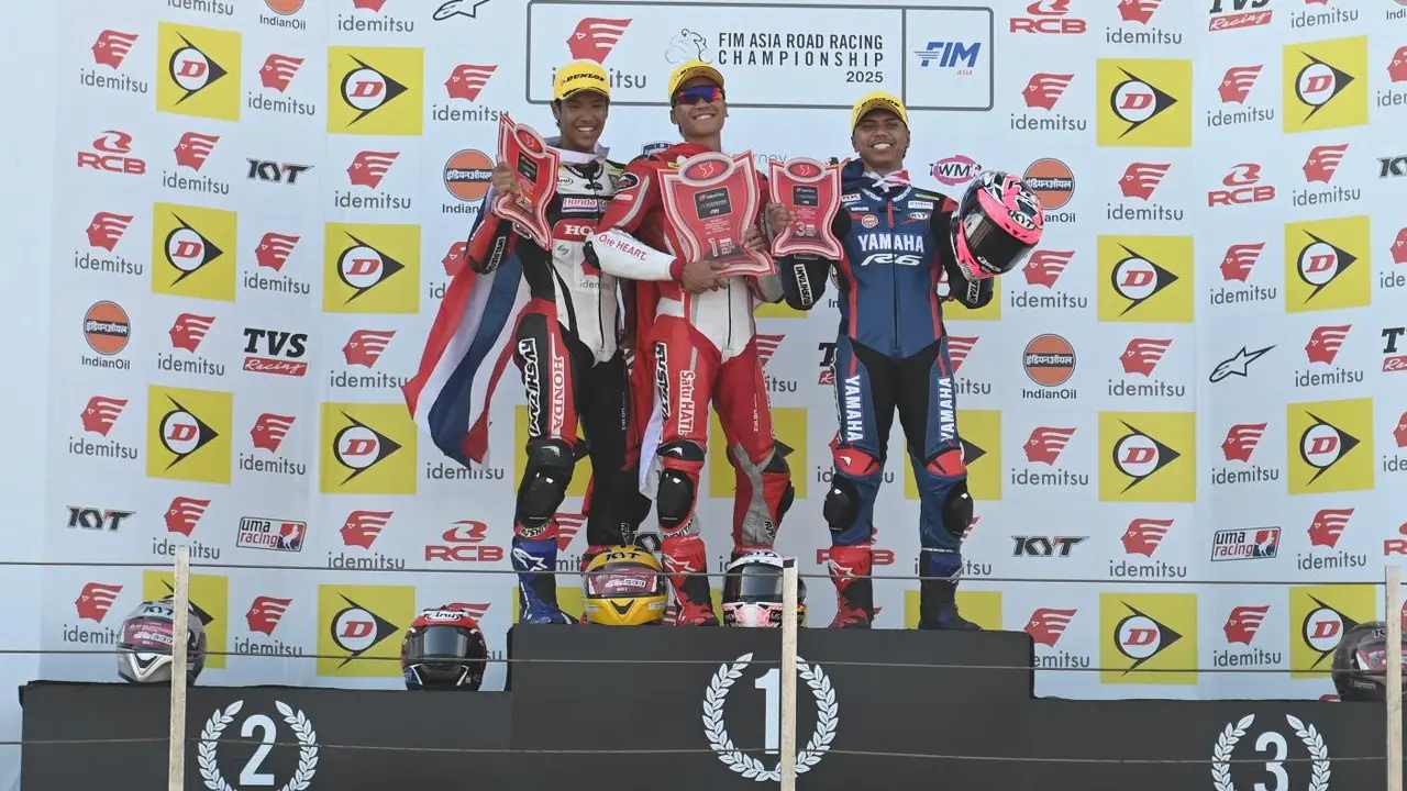Astra Honda Kuasai Podium di ARRC Mandalika 2025