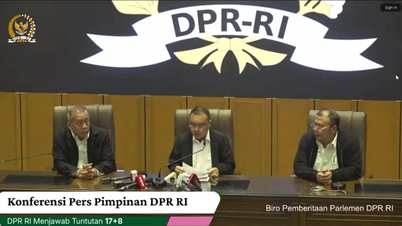 DPR Tanggapi Tuntutan 17+8 soal Pembebasan Demonstran