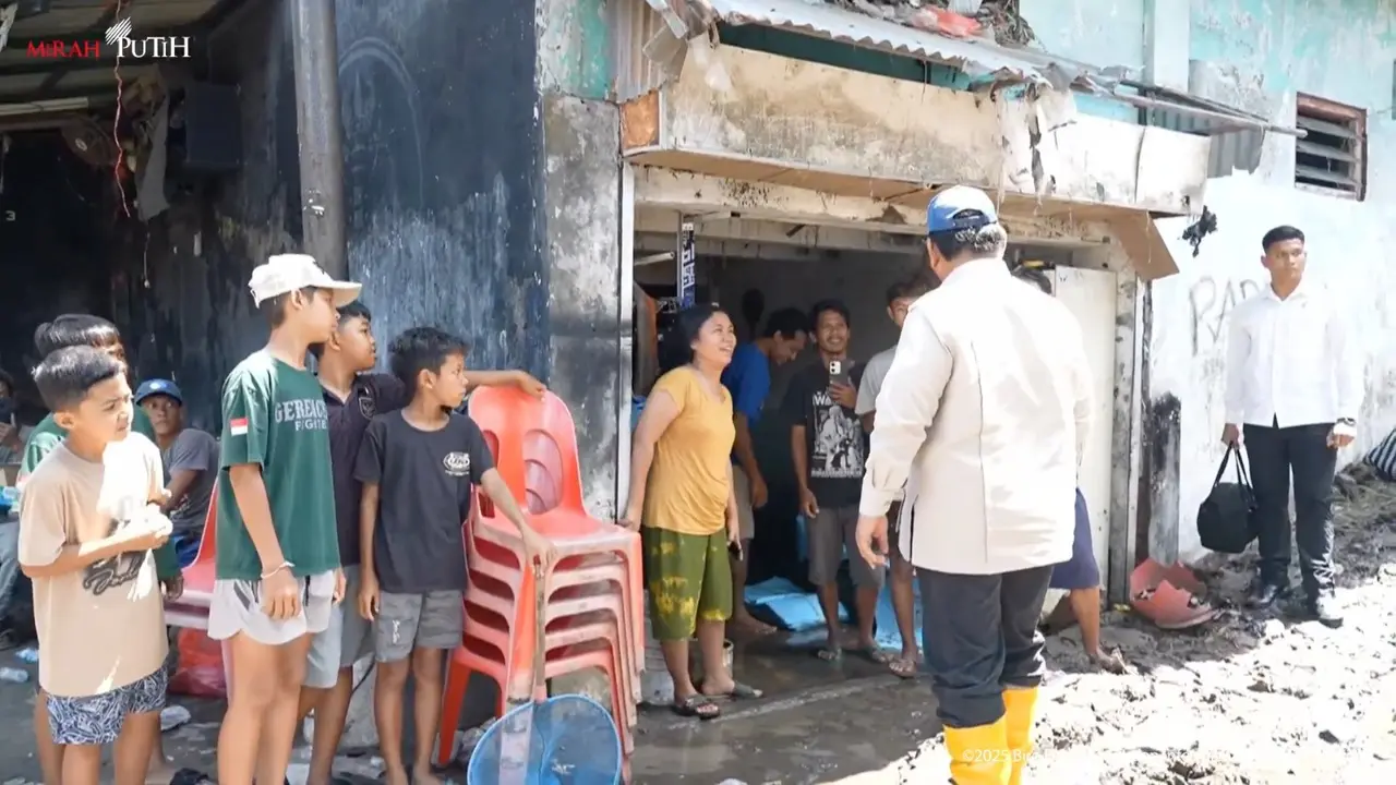 Prabowo Tinjau Lokasi Banjir di Bali, Pastikan Penanganan Berjalan Maksimal