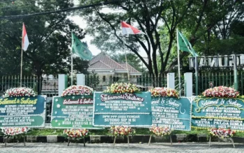 Karangan Bunga Penuhi Kantor DPP PPP Usai Mardiono Resmi Jadi Ketum
